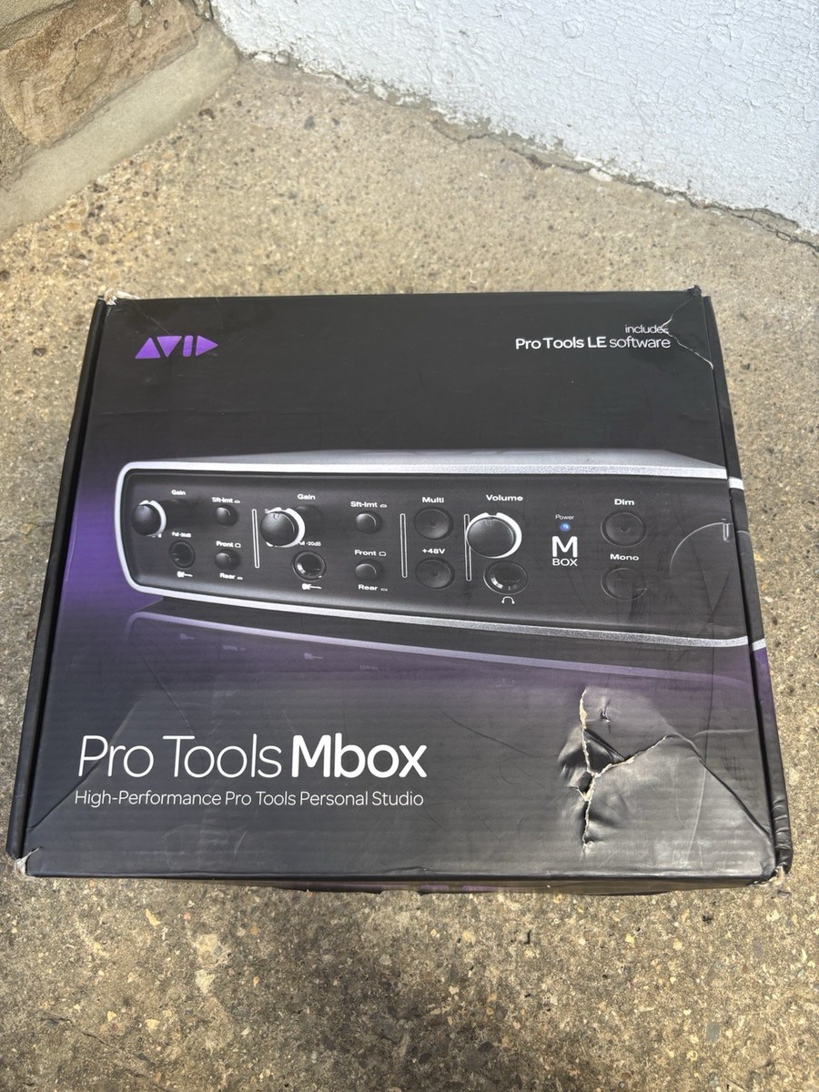 M box mini2とPRO TOOLS LE7 Mbox 2 Product Information
