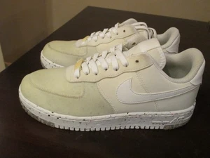Nike Air Force 1 Crater Summit Women 8 CT1986-100 White/Ivory Sneakers Synthet - Picture 1 of 10