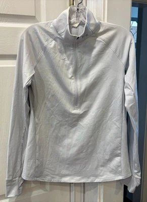 Camisa de manga larga Under Armour ajustada Cold Gear 1/4 cremallera para dama, talla M Foto 1 de 3