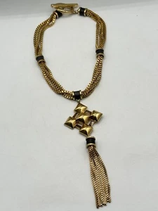 Vince Camuto Chain Tassel Pendant Necklace - Picture 1 of 7