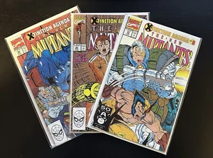Menge 3 The New Mutants X-TINCTION AGENDA Kabel vs Wolverine High Grade - Bild 1 von 4