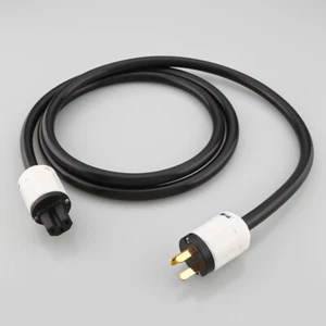 Cable de alimentación de audio de alta fidelidad Audiophile EE. UU. UE Audiophile Schuko cable de alimentación AMP - Imagen 1 de 10