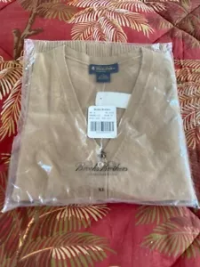 BARGAIN Luxury New BROOKS BROS Wool & Cashmere V Neck Cardigan Sweater Wmn SZ XL - Picture 1 of 6