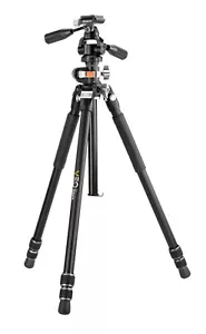 VANGUARD VEO 3+ 263APS PROFESSIONAL ALUMINUM TRIPOD WITH PH38S PAN\TILT HEAD - Picture 1 of 12