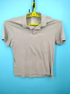 Camisa Polo Antigua Azul Marino Adulto Extra Grande Gris Jaspeado Manga Corta Rugby en Blanco Para Hombres - Imagen 1 de 12