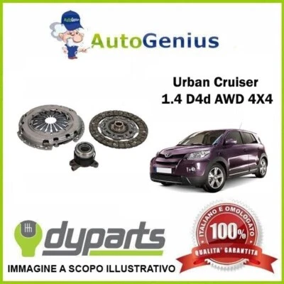 KIT FRIZIONE + CUSCINETTO TOYOTA URBAN CRUISER 1.4 D-4d AWD 4X4 09 14 DYF10356 - Immagine 1 di 4