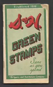 Folleto de estampillas verdes S & H 1959 con fecha Sperry Hutchinson Co completo, etc. - Imagen 1 de 1