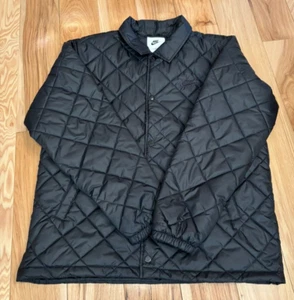 Nike Club Lightweight Quilted Therma-FIT Jacket Black FZ0634 010 Men's LARGE - Picture 1 of 5