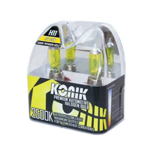 Bombillas antiniebla halógenas amarillas KONIK H11 Premium DORADAS 2500K para CL9 CU2 Honda - Imagen 1 de 11