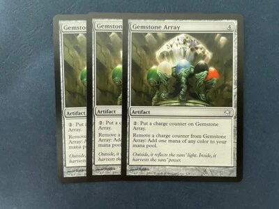 MTG 3X FIFTH DAWN GEMSTONE ARRAY NM MAGIC THE GATHERING UNCOMMON ARTIFACT CARDS - Image 1 of 4
