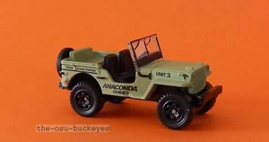 2011 Matchbox Loose 1943 Jeep Willy's Anaconda Camo Mint Green Combine Shipping - Picture 1 of 1