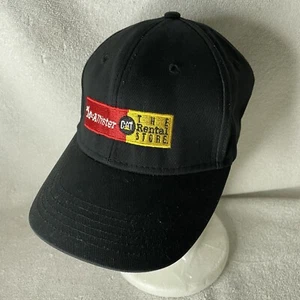 MacAllister Cat Rental Store Machinery Dad Hat Adjustable Ball Cap Mens Black - Picture 1 of 10
