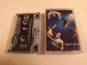 Messiah - Rotten Perish cassette MC EX Death Cancer Gruesome Pestilence - Picture 1 of 5