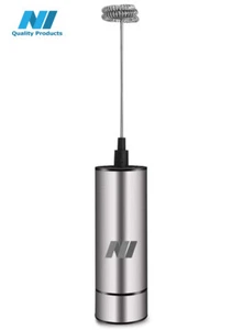 N1 Electric Milk Frothier Powerful 21000 RPM Motor, High Quality Stainless Steel - Picture 1 of 4