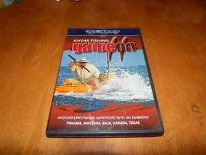 KAYAK FISHING GAME ON JIM SAMMONS Fish Baja Canada Texas Montana Panama DVD - Picture 1 of 3