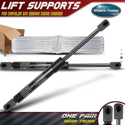 Nuevo 2 piezas soportes de elevación de maletero trasero puntales para Chrysler 300 Sebring Dodge Charger Foto 1 de 4