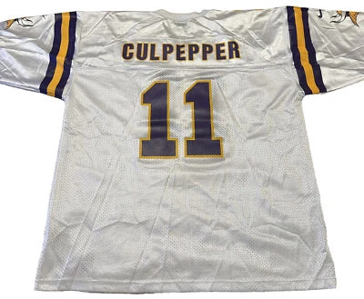 Camiseta de futebol Minnesota Vikings Daunte Culpepper #11 Nike NFL vintage 2XL - Imagem 1 de 3