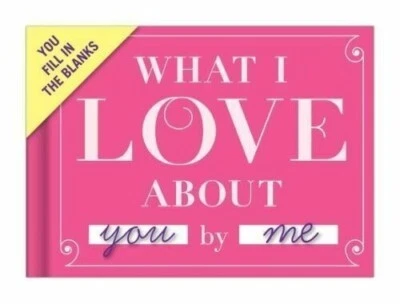 Knock Knock What I Love about You Book Fill in the Love Fill-in-the-Blank Gift - Image 1 of 4