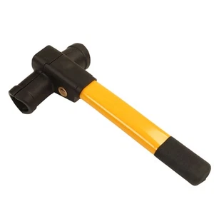 •Steering Wheel Lock With 2 Keys Anti Theft Universal Portable Steering Wheel T - Picture 1 of 23