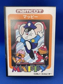 Famicom Software Model Mappy Namco FJi10