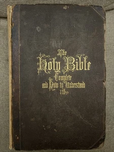 Hitchcock's Complete Analysis of the Holy Bible and How to Understand It, 1869 - Picture 1 of 15