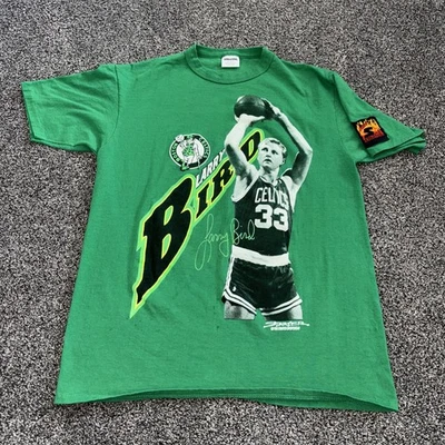 Camiseta Larry Bird Starter 1989 vintage talla grande 42-44 marcas ligeras Foto 1 de 4
