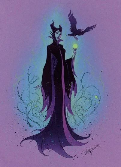 DYNAMITE Disney Villains: Maleficent #1 - 1:10 Incentive J Scott Campbell Virgin Variant