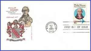 USA3 #C98 U/A HOUSE OF FARNAM FDC Philip Mazzei - Imagen 1 de 1