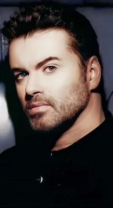 Iconic Large Photo Of Musician George Michael Good Condition - Picture 1 of 1