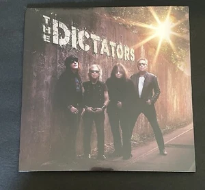 THE DICTATORS-SELF TITLED-BAND SIGNED INSERT-MILKY CLEAR VINYL LP-NEW-FAST SHIP - Picture 1 of 4