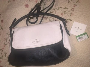 Kate Spade New York Crossbody Bag, Cobble Hill Deva Colorblock, Leather Handbag - Picture 1 of 10