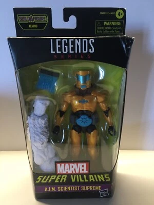 Hasbro Marvel Legends Super Villains AIM Scientist Supreme - Sin usar, en caja Foto 1 de 4