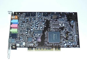 Tarjeta de sonido Creative Sound Blaster Audigy SB0090 SB1394 EAX avanzada HD retro PC - Imagen 1 de 3