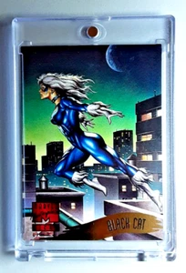 1995 Marvel Masterpieces Card 115 BLACK CAT. Free New Top Loader. - Picture 1 of 3