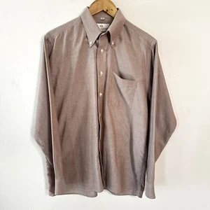 Van Huesen Men’s Button Down Long Sleeve Shirt Size 40cms - Picture 1 of 7