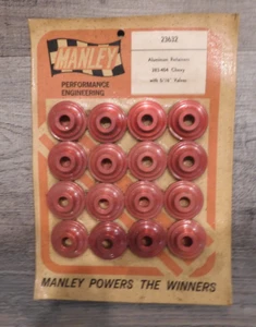 Manley 23632 16 Aluminum Valve Spring Retainers New Sealed Package - Picture 1 of 2
