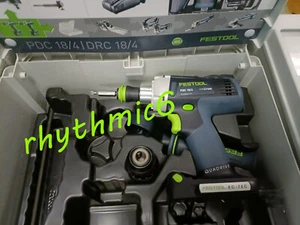 Brand New FESTOOL PDC18/4 Cordless Handheld Impact Drill Fast FedEx or DHL/1/1/1 - Picture 1 of 2