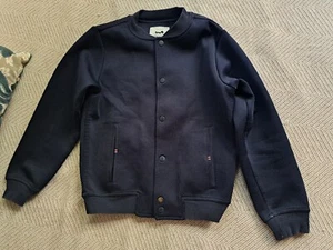 CYRILLUS 8 Years Boy's Vest Very Comfortable Navy Blue Snap Buttons - Picture 1 of 3