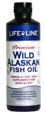 Life Line Wild Fish Oil 16.5oz Fresh Alaskan f/dogs,cats (similar to Salmon Oil)