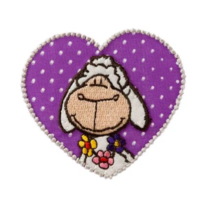 ♥Aufbügler♥Bügelmotiv♥Applikation Patch♥Nici Schaf Herz Lizens ♥Aufnäher ♥NEU♥ - Picture 1 of 1