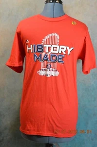 Boston Red Sox World Series RED T-Shirt H18tory Made Men's Small 2018 - Picture 1 of 1