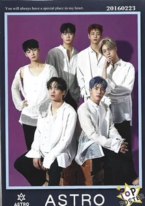 Paquete de póster fotográfico ASTRO 10P (tamaño A4) K-POP 2024.07 - Imagen 1 de 3