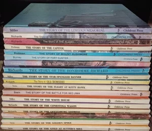Cornerstones Of Freedom Books Childrens Press HC. Lot Of 18 - Imagen 1 de 19
