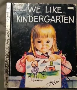 A Little Golden Book We Like Kindergarten Vintage 1965 205-53 - Imagen 1 de 1
