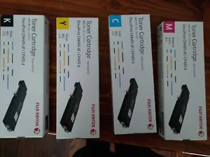 Fuji Xerox Set Genuine CT202033 CT202034 CT202035 CT202036 Toner CP405D CM405DF - Picture 1 of 2