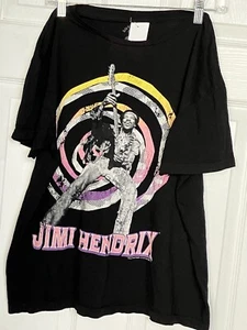 Men Jimi Hendrix t’shirt Size(M)Color Black - Picture 1 of 6