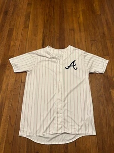 Atlanta Braves Shirt Mens Large White - Picture 1 of 4