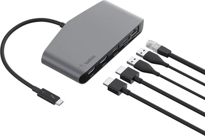 Belkin Thunderbolt 3 Dock Mini HD con cable - Hub USB C - Negro Foto 1 de 3