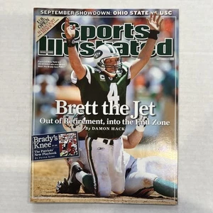 BRETT FAVRE Sports Illustrated September 15, 2008 Jets No Label 🏈🔥MINT - Picture 1 of 2