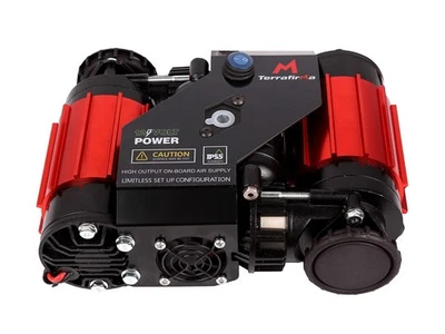TERRAFIRMA High Output Twin Air Compressor (12v) TF2940 PUMP LOCKERS TYRES ARB - Image 1 of 2